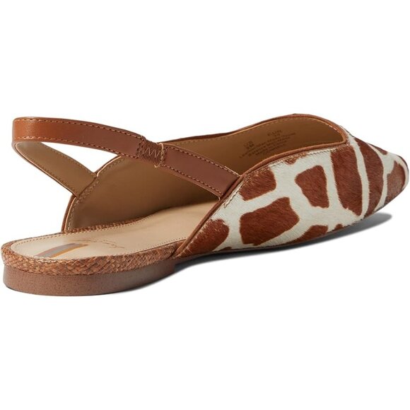 Giraffe Print Sam Edelman Connell Sling back Flats Women's Size 6 NWOT - Picture 2 of 6